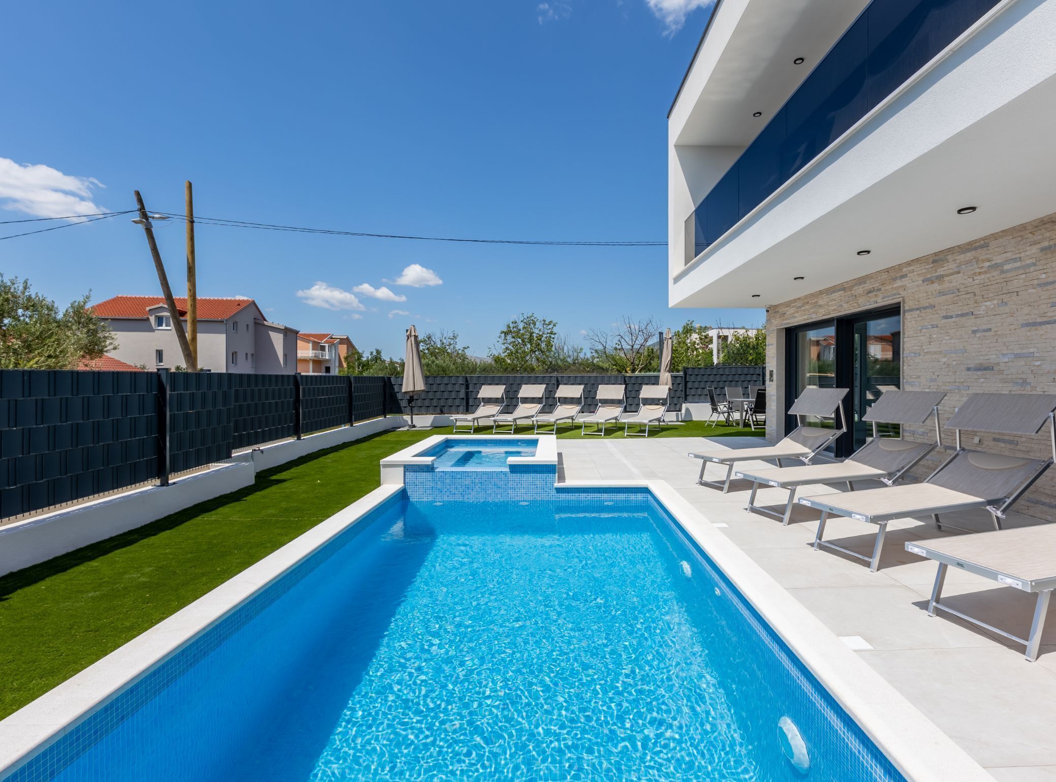 Villa (Villa Bonce - Five Bedroom Villa with) | Outdoor pool | Outdoor pool, sun loungers