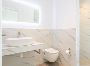 Villa (Villa Bonce - Five Bedroom Villa with) | Bathroom | Shower, towels - Villa Bonce (Kastela)