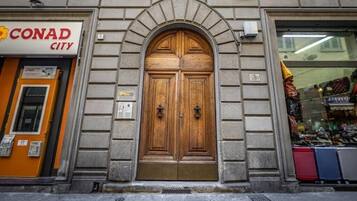 Fassade der Unterkunft