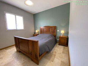 2 bedrooms, iron/ironing board, travel crib, free WiFi