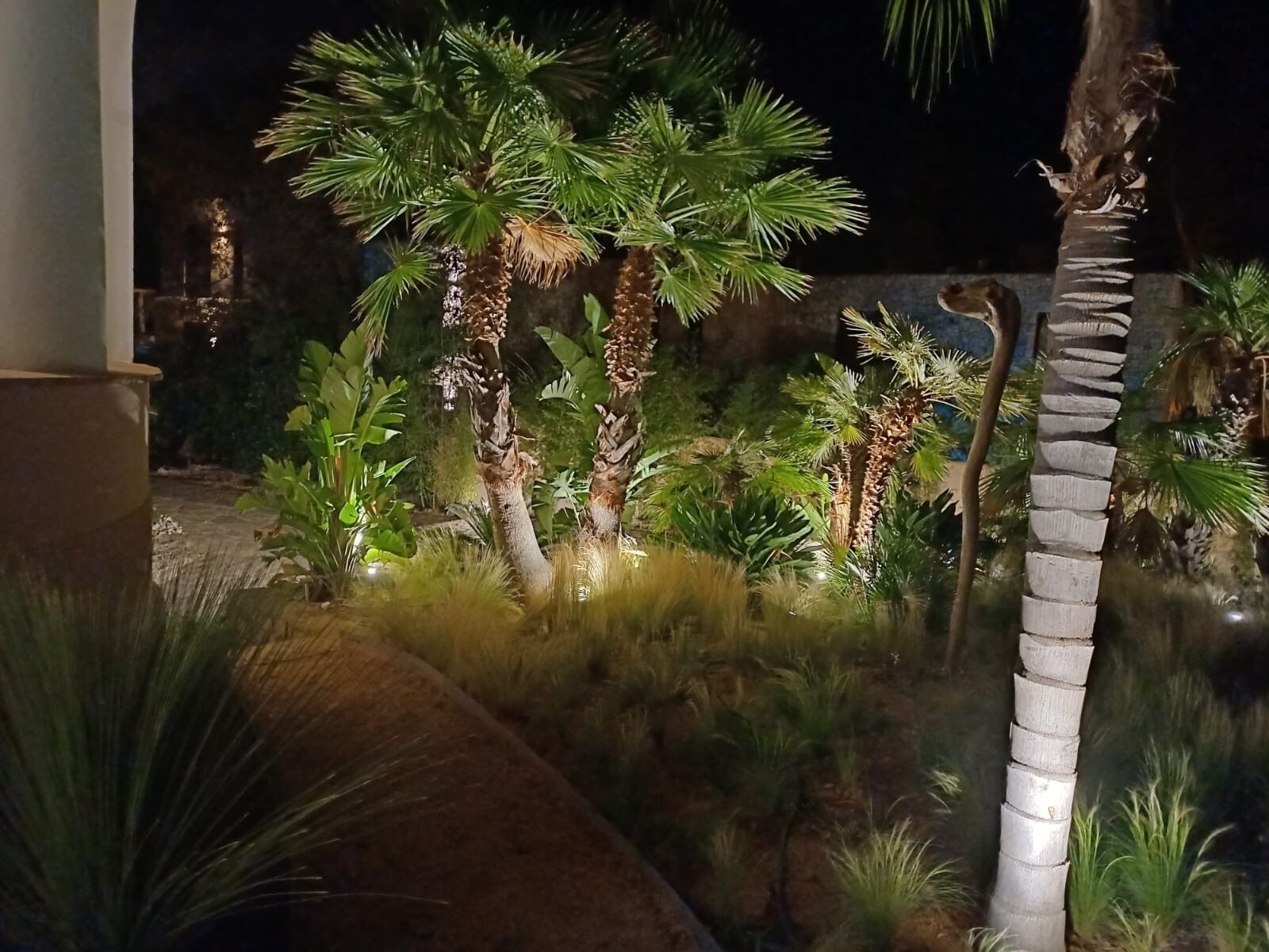 Overnattingsstedets uteområder