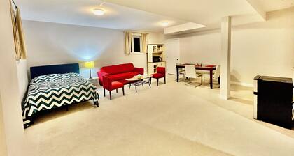 New Entire Upper level basement suite. Bright and spacious. Pet friendly.
