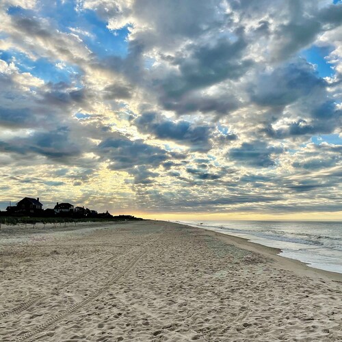 Spacious 5-bedroom house with central air on Fire Island’s wonderful Ocean Beach