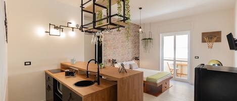 1 غرفة نوم وواي فاي وملاءات أسرّة