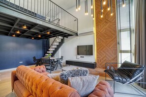 Luxury-Maisonette, Balkon, Stadtblick