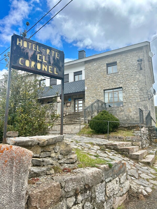 Façade de l’hébergement