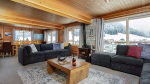 Living area - Les Udrezants, Morzine (Morzine)