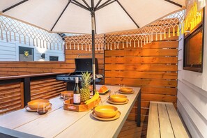 Udendørs spisemuligheder