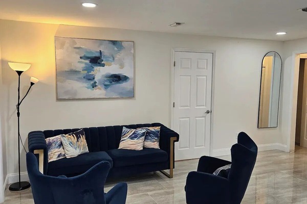 Área de sala de estar