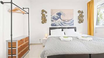 2 chambres, bureau, fer et planche Ă repasser, Wi-Fi gratuit