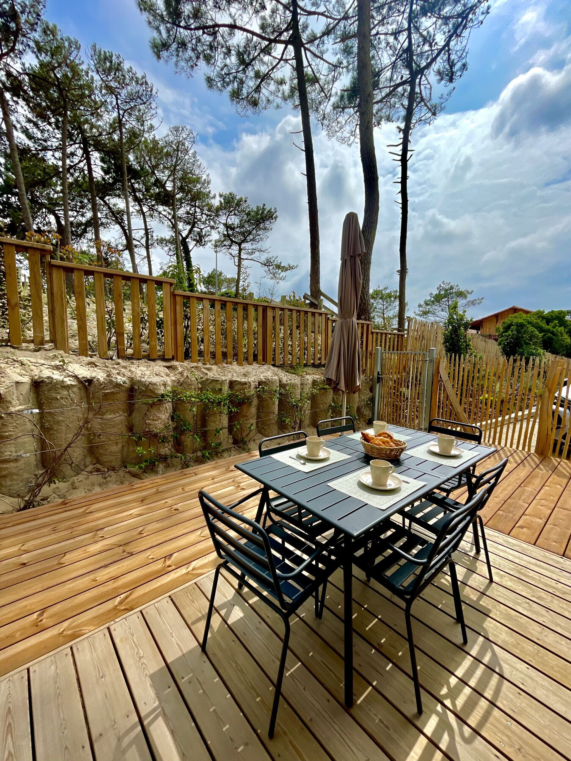 Opções para refeição ao ar livre