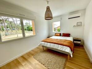 2 chambres, fer et planche Ă repasser, Wi-Fi gratuit