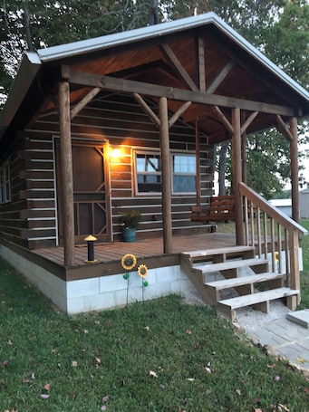 Exterior. Two Furnished cabins minutes from Patoka Lake and French Lick. Book 1 or 2