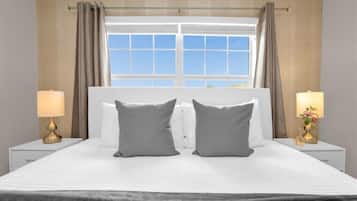 5 bedrooms, iron/ironing board, WiFi, bed sheets