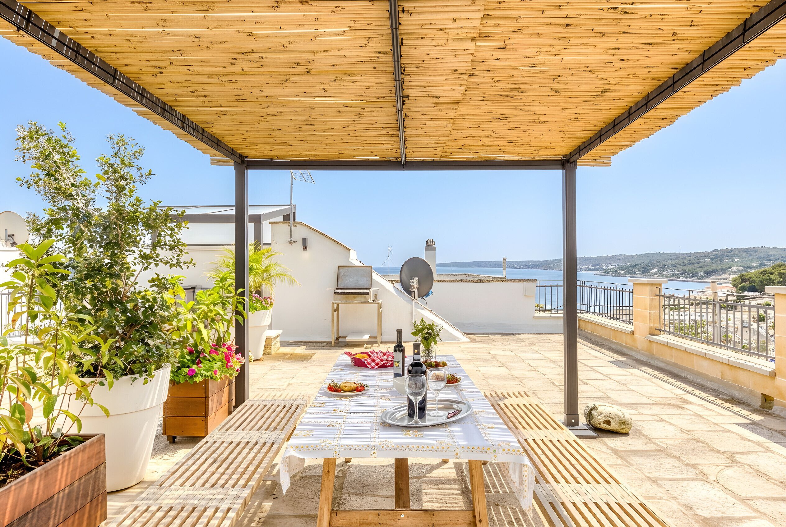 Opções para refeição ao ar livre