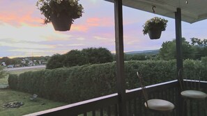 Terrace/patio - Eclectic Decor 5 Br house, 2 Baths & 2 Kitchens with WiFi and AC in Old Forge  (Scranton)