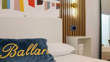 Deluxe Double Room, Courtyard View | Premium bedding, down duvets, minibar, in-room safe