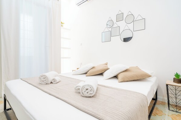 1 Schlafzimmer, Bettwäsche