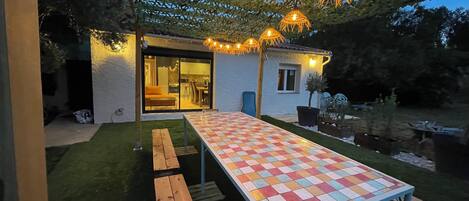 Udendørs spisemuligheder