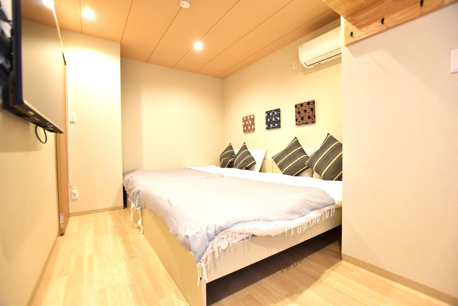 Deluxe-Haus, 2 Schlafzimmer, Nichtraucher, Kochnische | 2 Schlafzimmer, hochwertige Bettwaren, laptopgeeigneter Arbeitsplatz