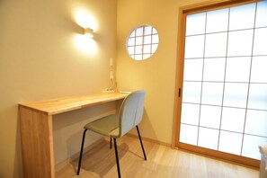 Deluxe-Haus, 2 Schlafzimmer, Nichtraucher, Kochnische | 2 Schlafzimmer, hochwertige Bettwaren, laptopgeeigneter Arbeitsplatz
