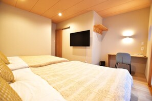 Deluxe-Haus, 2 Schlafzimmer, Nichtraucher, Kochnische | 2 Schlafzimmer, hochwertige Bettwaren, laptopgeeigneter Arbeitsplatz