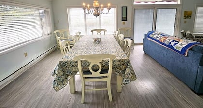 Charming 4-bedroom house in Barnegat Light with beautiful bay view.