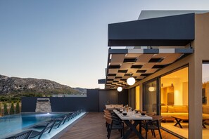 Outdoor dining - Oasis Serenity,Serene,Nature views,Kids pool (Agouseliana)