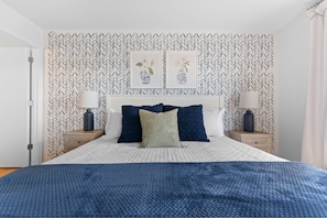 2 chambres, fer et planche à repasser, Wi-Fi gratuit, draps fournis
