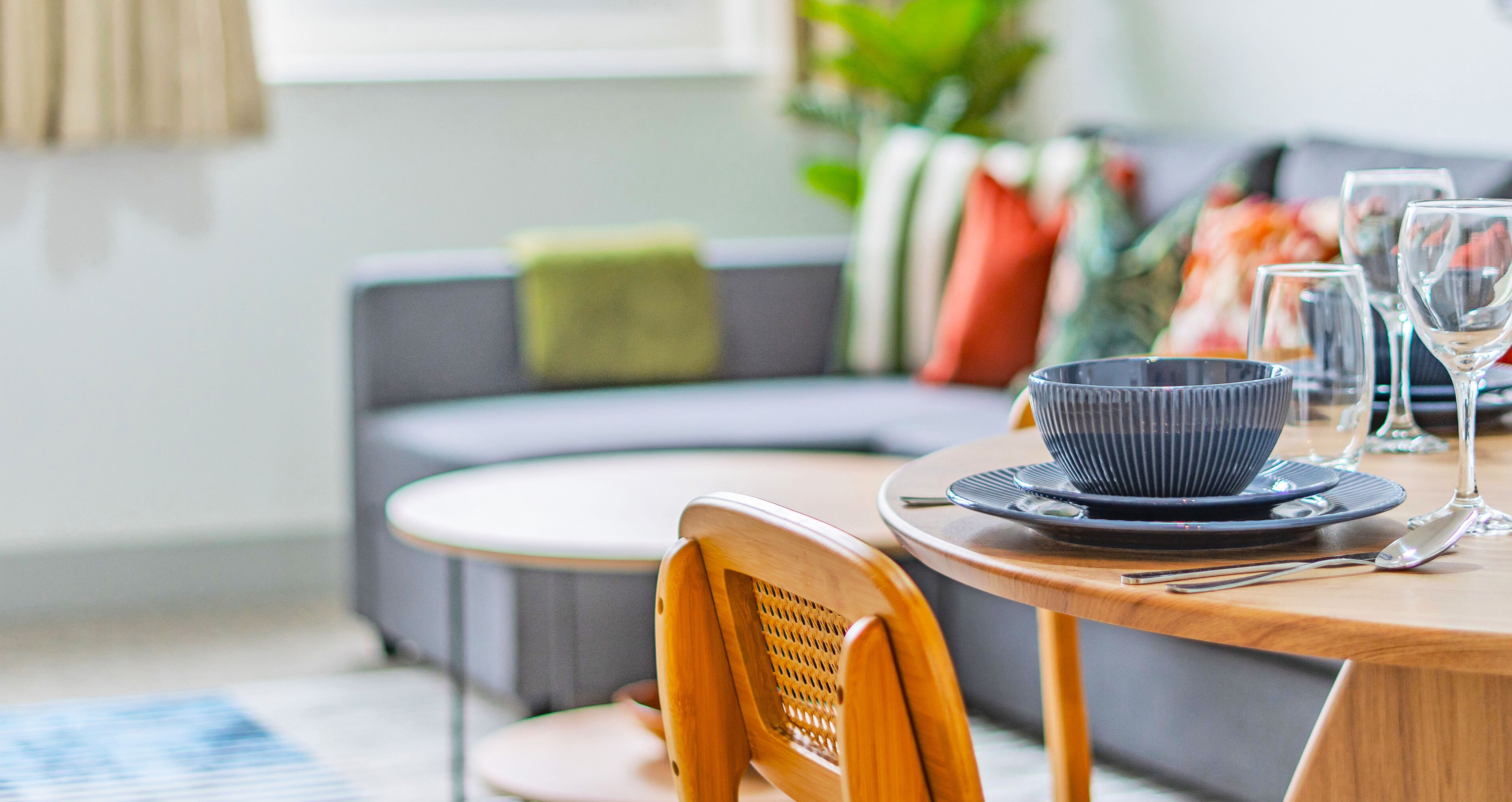 컴포트 아파트, 더블침대 1개 및 소파베드, 전용 욕실 | 객실 내 식사 공간