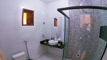 Soap, shampoo, toilet paper