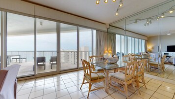 Condo (Tides 1410) | Living room | TV