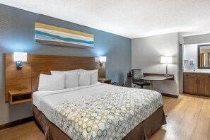 Bureau, espace de travail pour ordinateur portable, rideaux occultants