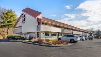 Voorkant van accommodatie