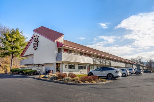 Façade de l’hébergement