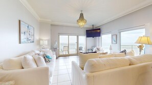 Condo (Beach Manor 0712) | Living room - Tops'l Beach Manor by Gibson BR (Miramar Beach)