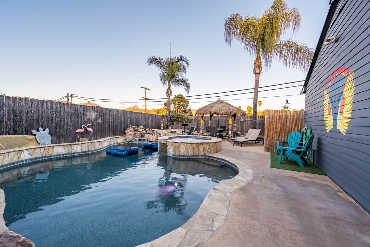 Außenpool, beheizter Pool