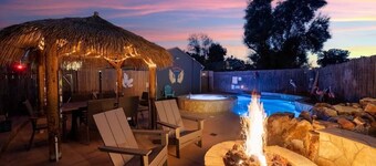 PVT Pool & Spa 3BR Sleeps 8 Retreat Near San Diego