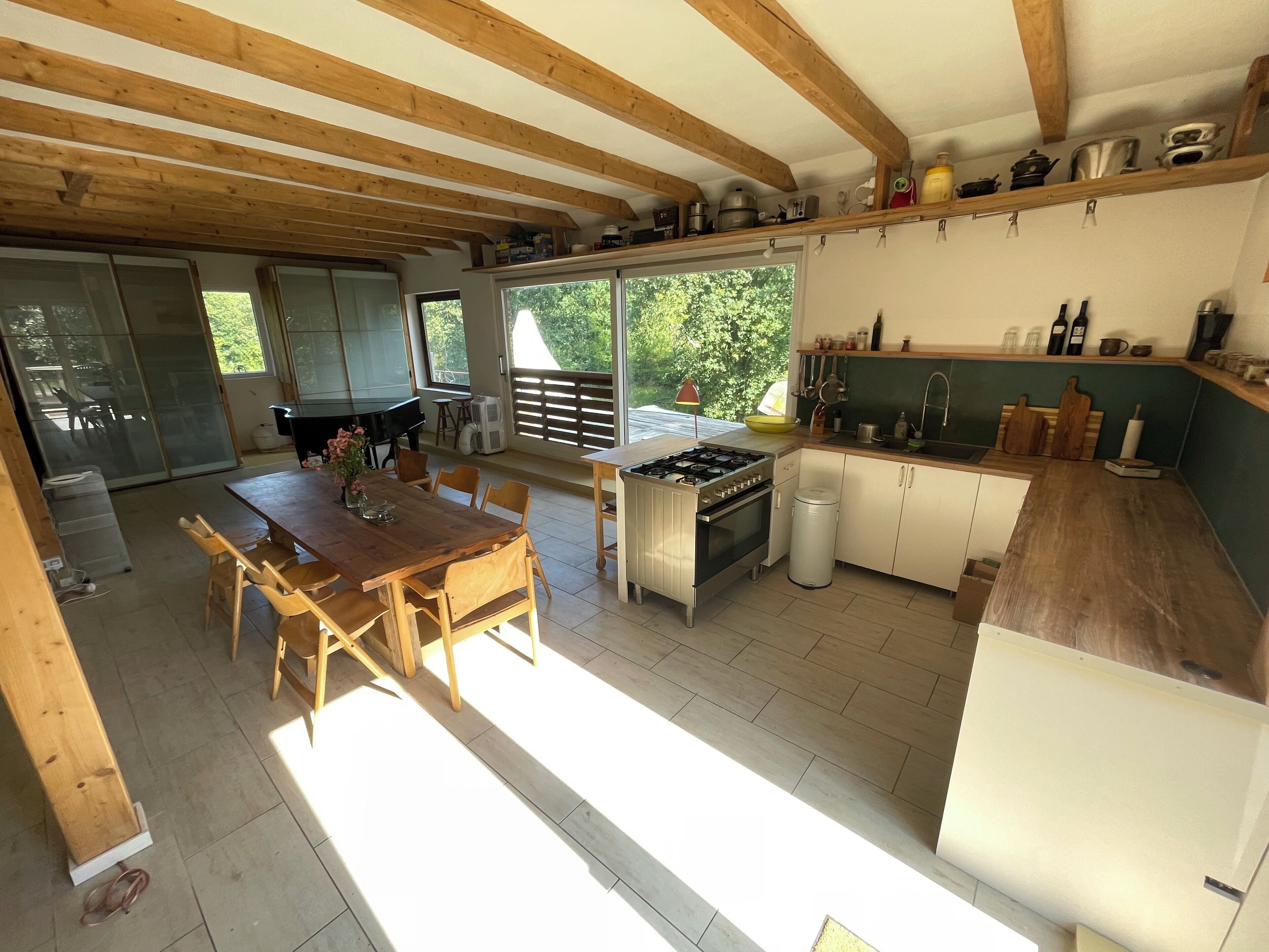 Kühlschrank, Ofen, Herdplatte, Geschirrspüler