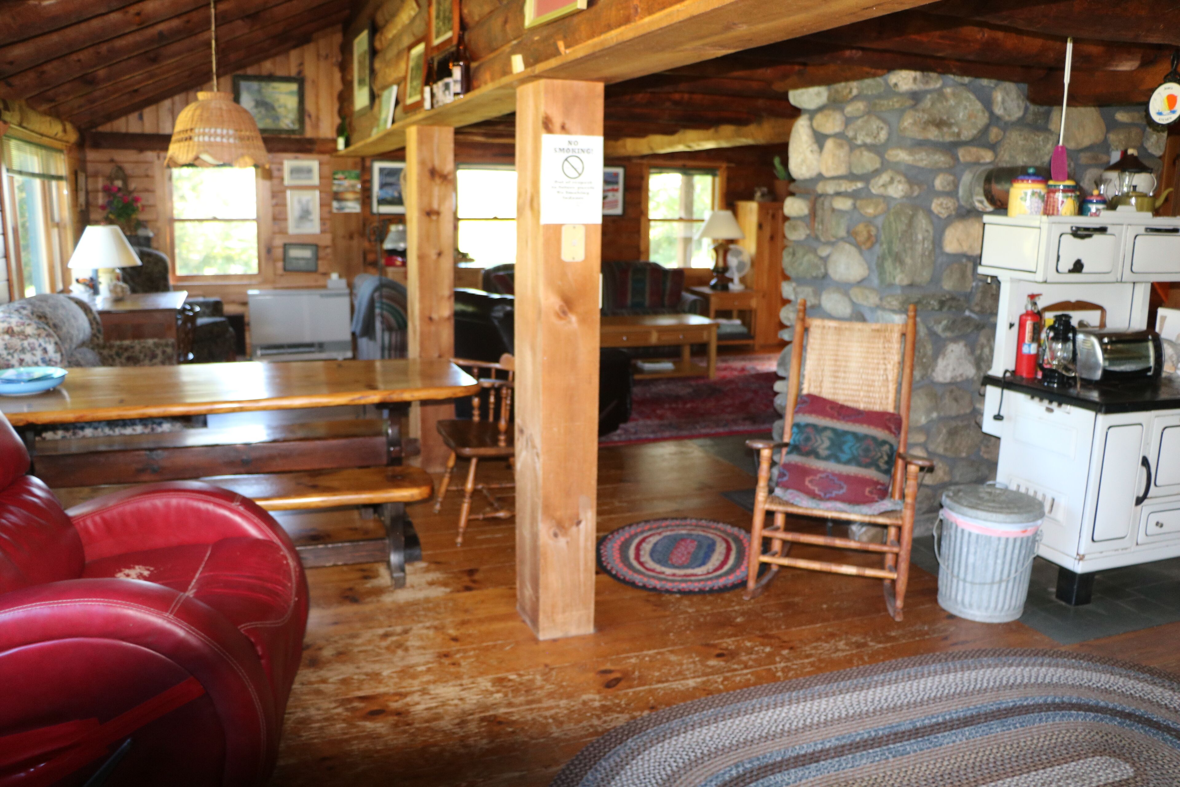 TV, fireplace, foosball