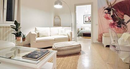 Bright family apartment in the historic center of the Etruscan necropolis