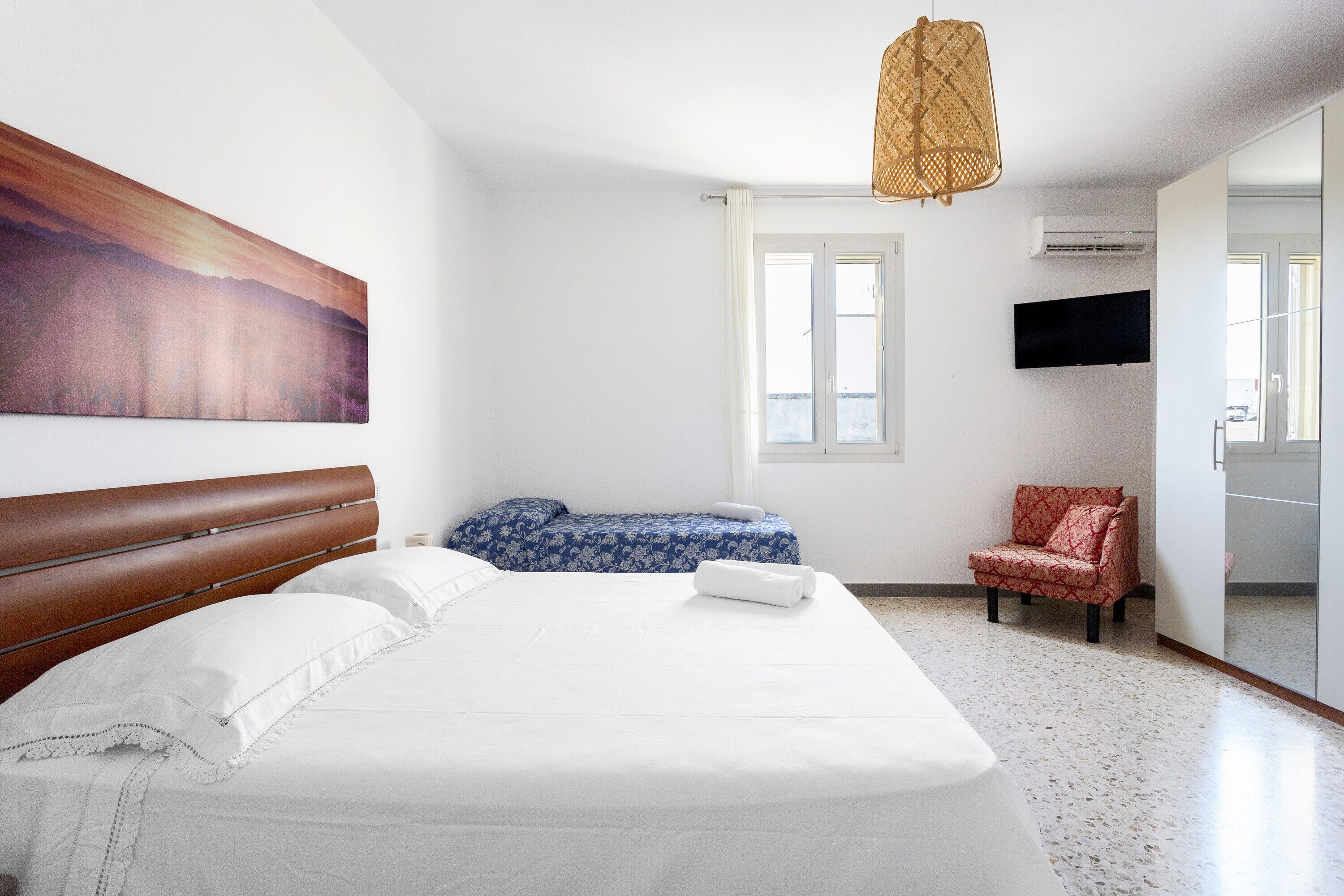 1 Schlafzimmer, Bügeleisen/Bügelbrett, Bettwäsche