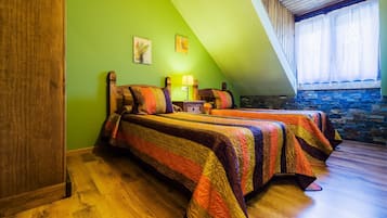 2 habitaciones, wifi gratis y ropa de cama