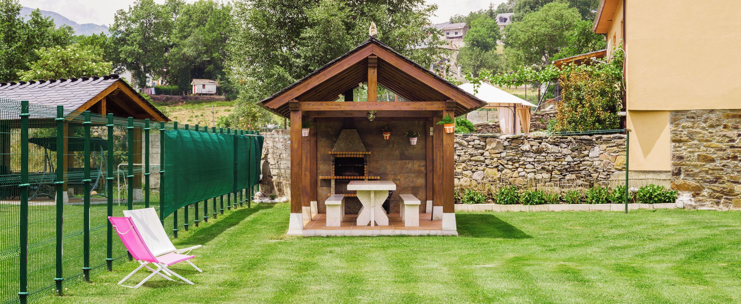 Enceinte de l’hébergement