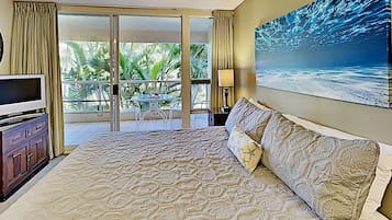 1 bedroom, iron/ironing board, travel crib, WiFi