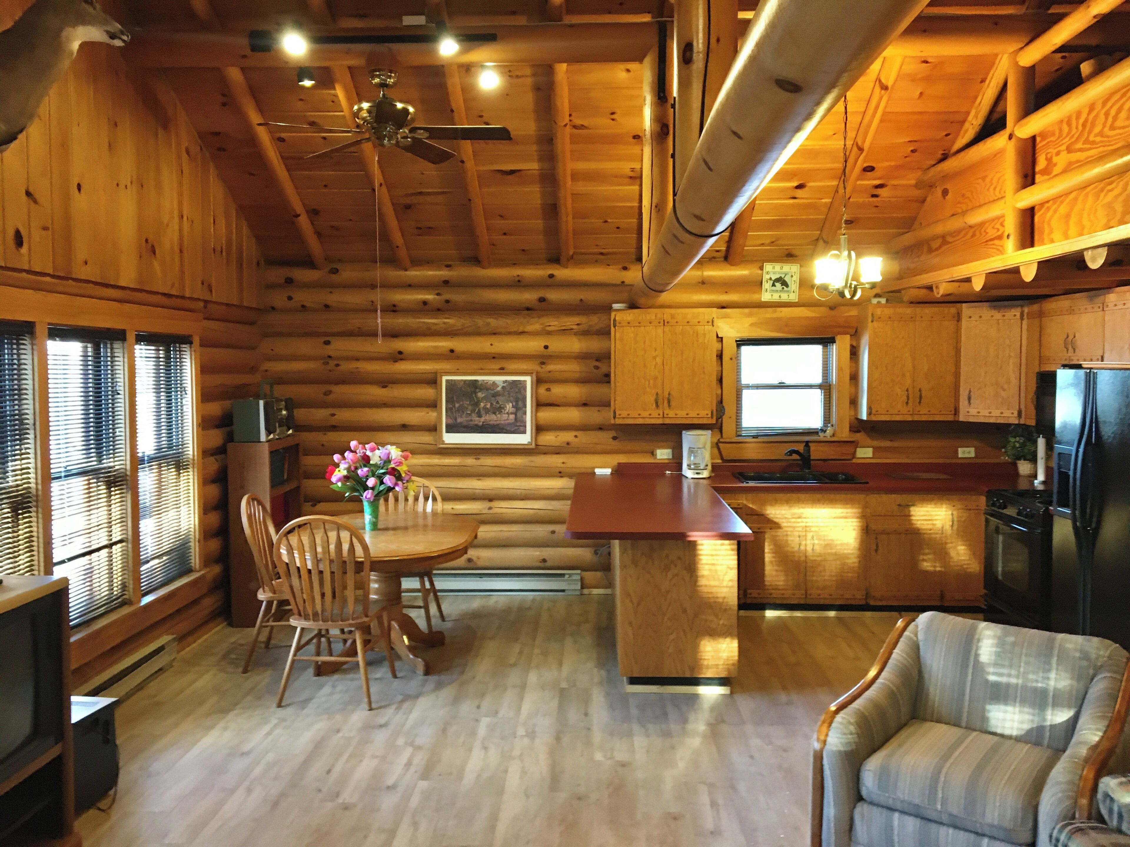 Cozy and peaceful 1-bedroom cabin with loft near peaceful Saint John, ND