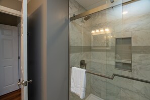 Shower, towels