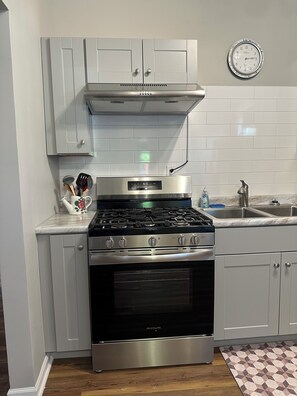 Horno y placa de cocina