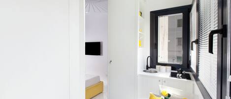 1 多间卧室、熨斗/熨衣板、免费 WiFi、床单