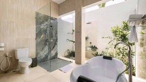 Villa, 6 Bedrooms, Private Pool, Garden View | Bathroom - Luxurious Family 6 Br Villa in Seminyak Breakfast Include (Seminyak)
